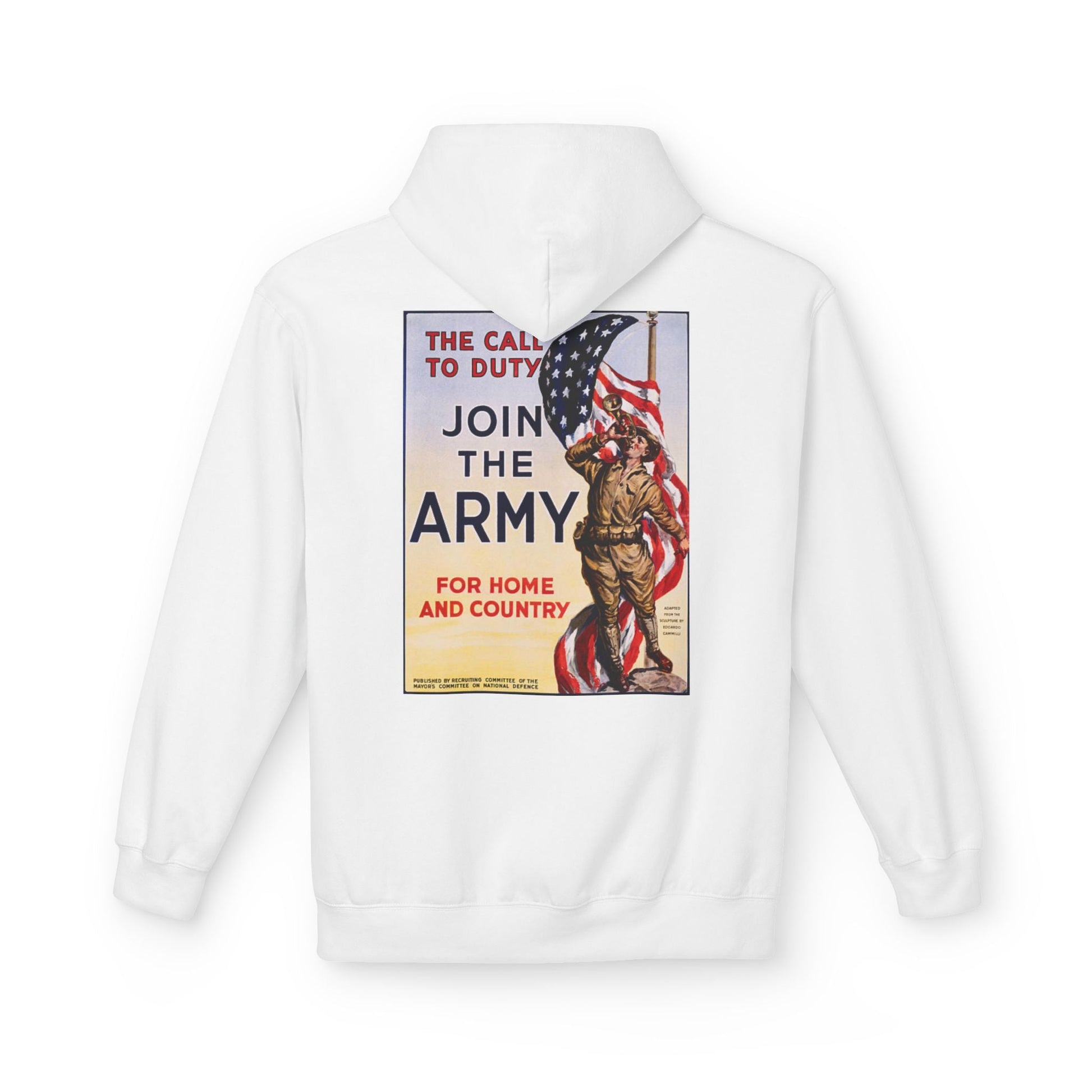 Department of the Army Recruiting Poster Hoodie - Custom Watch by Cartridge & Crown. - Hoodie. variant_title.