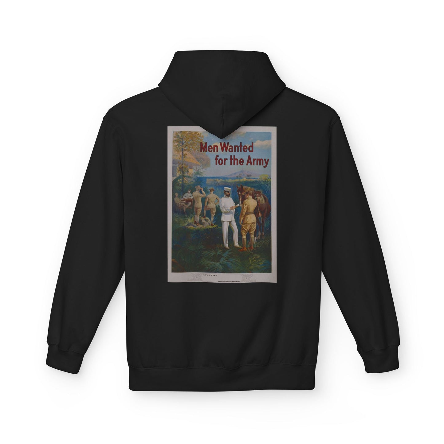Department of the Army Recruiting Poster Hoodie - Custom Watch by Cartridge & Crown. - Hoodie. variant_title.
