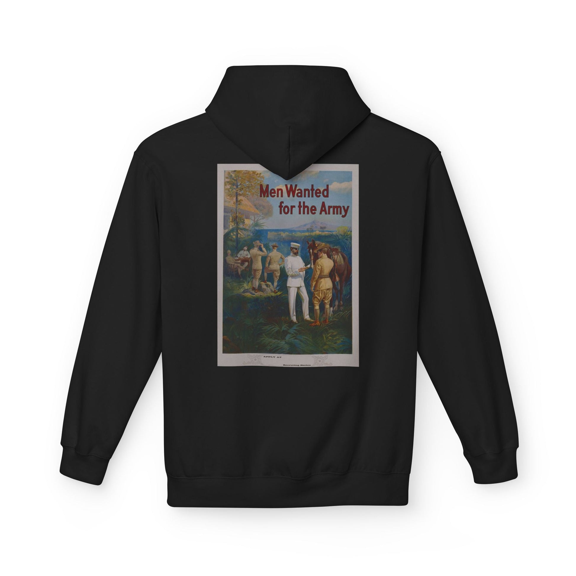 Department of the Army Recruiting Poster Hoodie - Custom Watch by Cartridge & Crown. - Hoodie. variant_title.