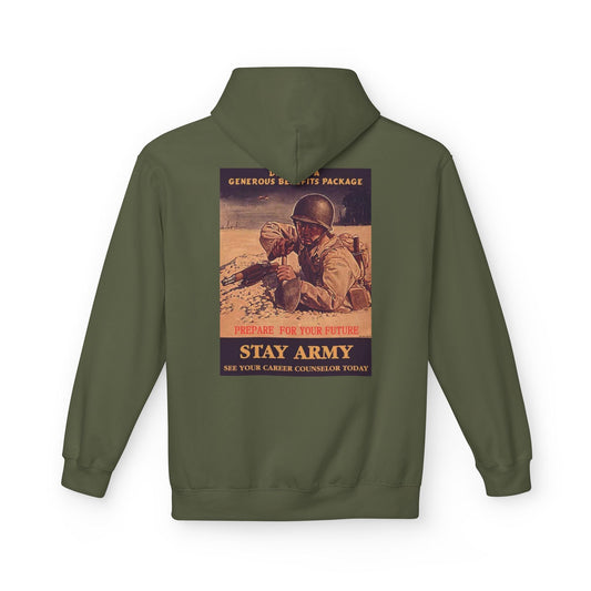Department of the Army Recruiting Poster Hoodie - Custom Watch by Cartridge & Crown. - Hoodie. variant_title.