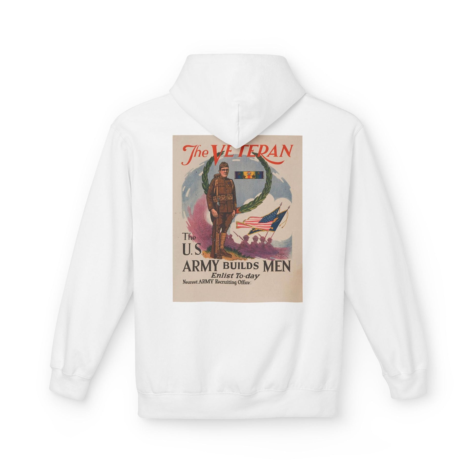 Department of the Army Recruiting Poster Hoodie - Custom Watch by Cartridge & Crown. - Hoodie. variant_title.