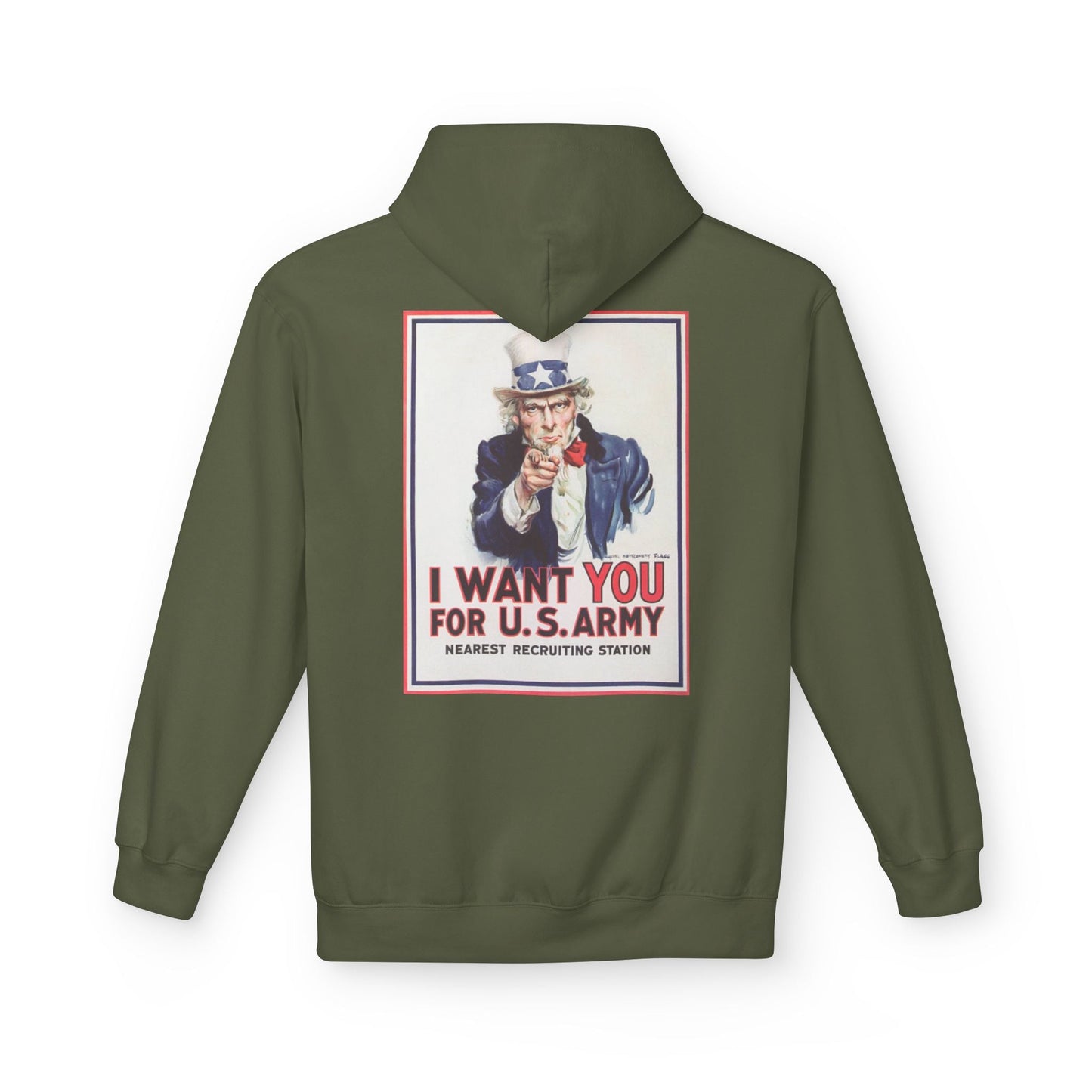 Department of the Army Recruiting Poster Hoodie - Custom Watch by Cartridge & Crown. - Hoodie. variant_title.