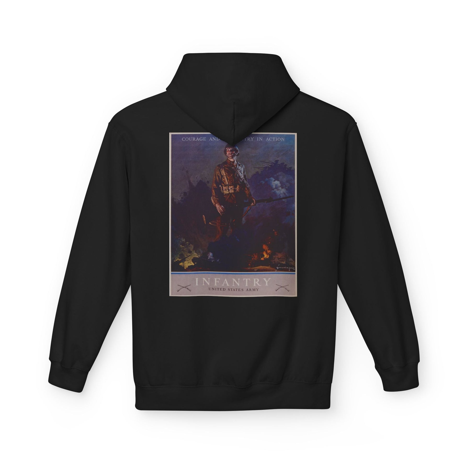 Department of the Army Recruiting Poster Hoodie - Custom Watch by Cartridge & Crown. - Hoodie. variant_title.