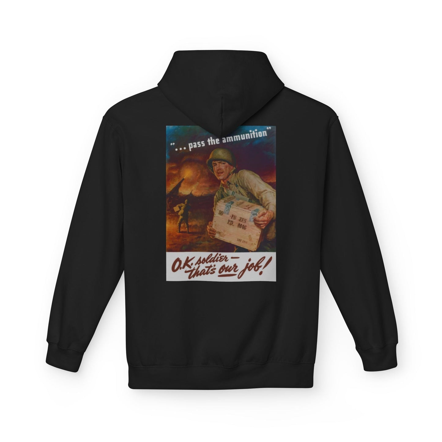 Department of the Army Recruiting Poster Hoodie - Custom Watch by Cartridge & Crown. - Hoodie. variant_title.