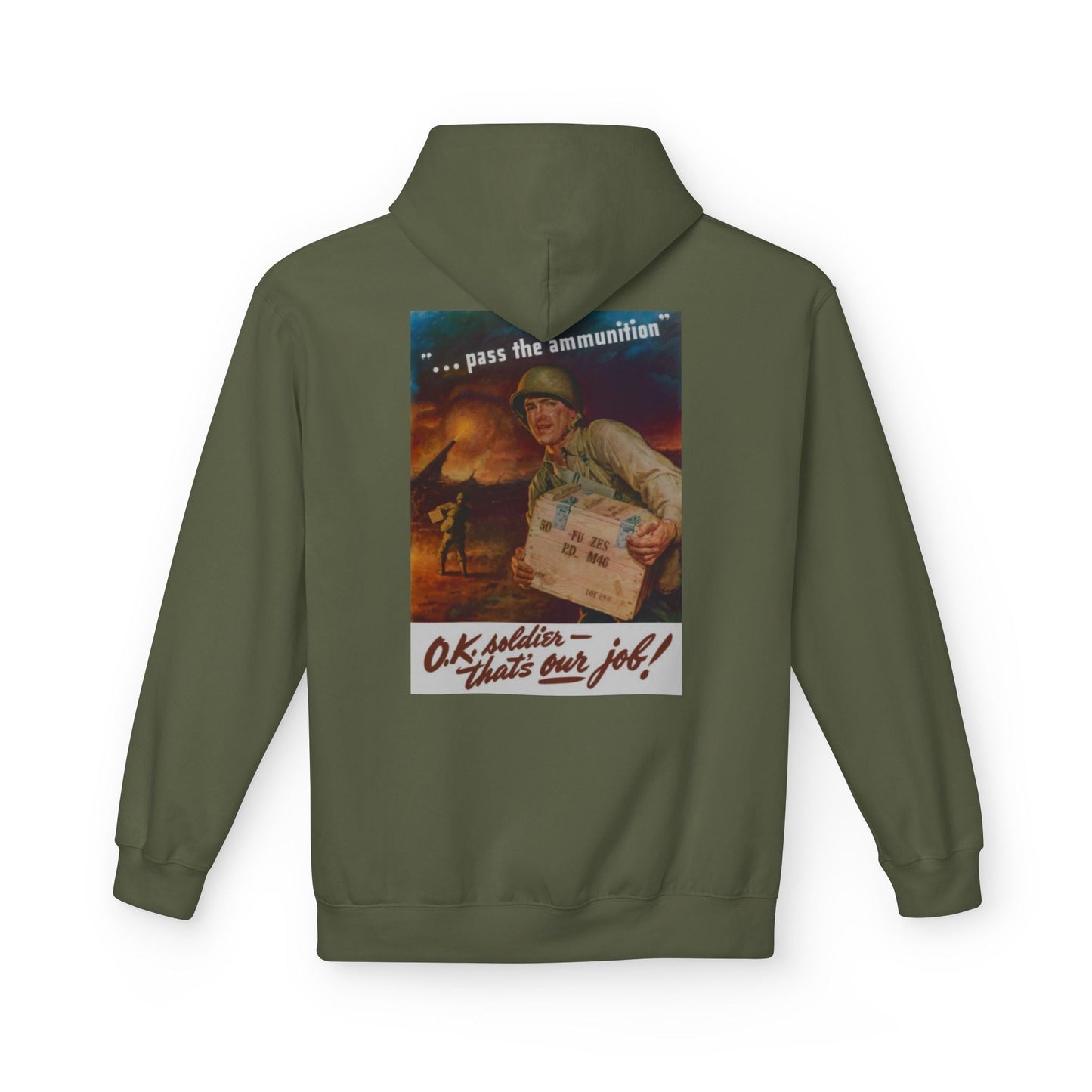 Department of the Army Recruiting Poster Hoodie - Custom Watch by Cartridge & Crown. - Hoodie. variant_title.