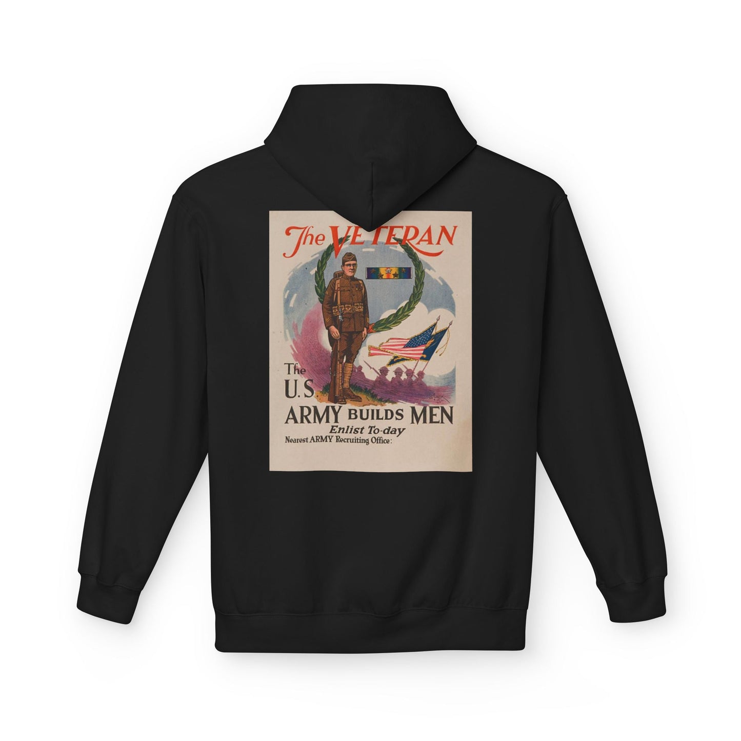 Department of the Army Recruiting Poster Hoodie - Custom Watch by Cartridge & Crown. - Hoodie. variant_title.