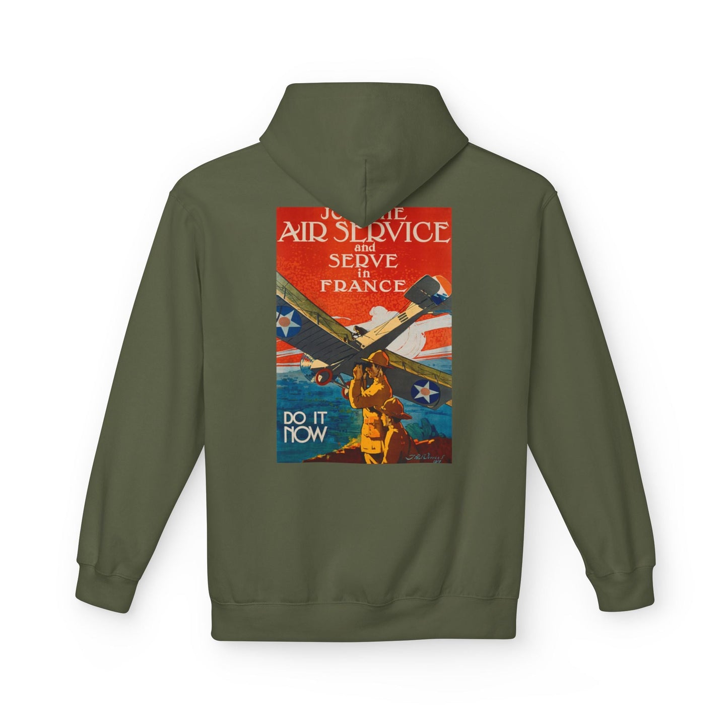 Department of the Army Recruiting Poster Hoodie - Custom Watch by Cartridge & Crown. - Hoodie. variant_title.