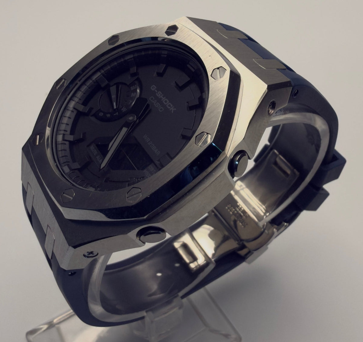 G-Shock GA-2100 Custom | Stainless Case - Custom Watch by Cartridge & Crown. - Watch. variant_title.