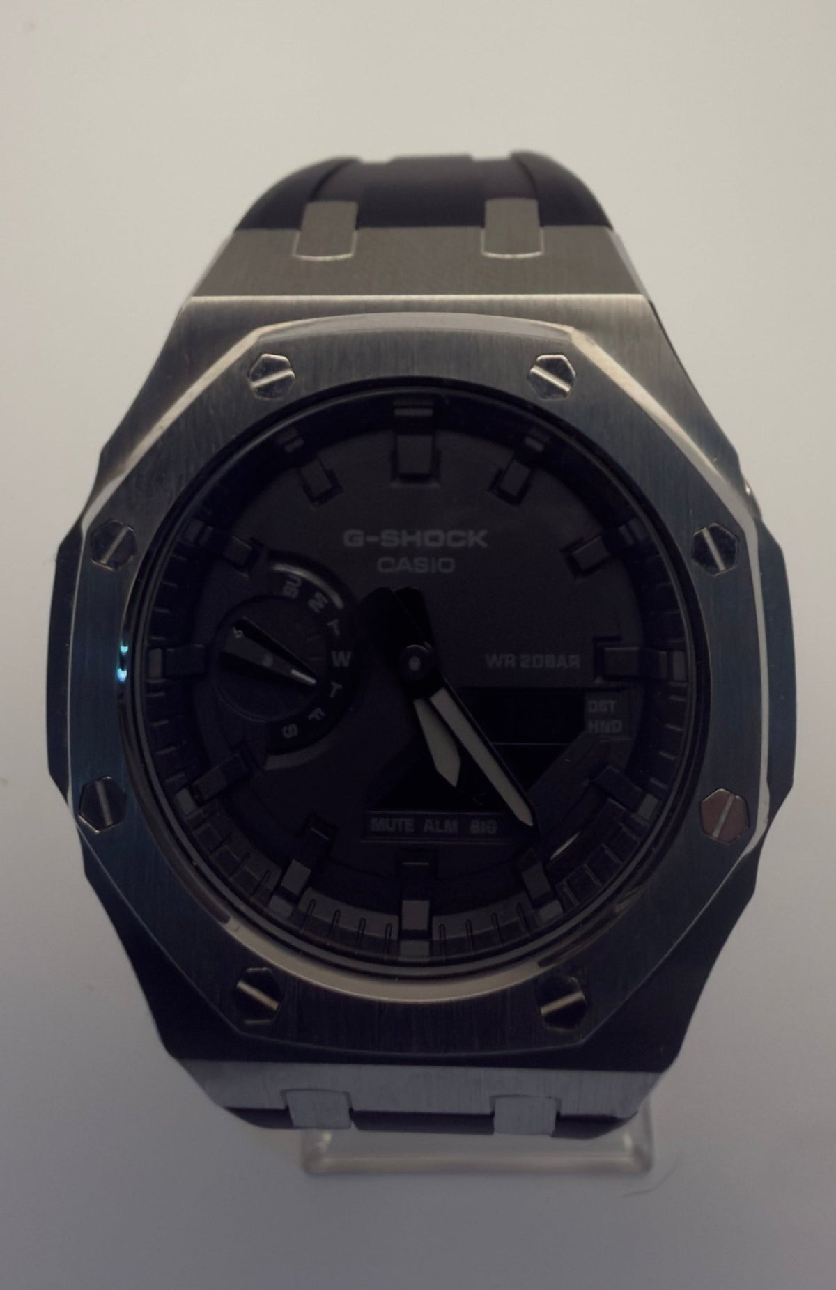 G-Shock GA-2100 Custom | Stainless Case - Custom Watch by Cartridge & Crown. - Watch. variant_title.