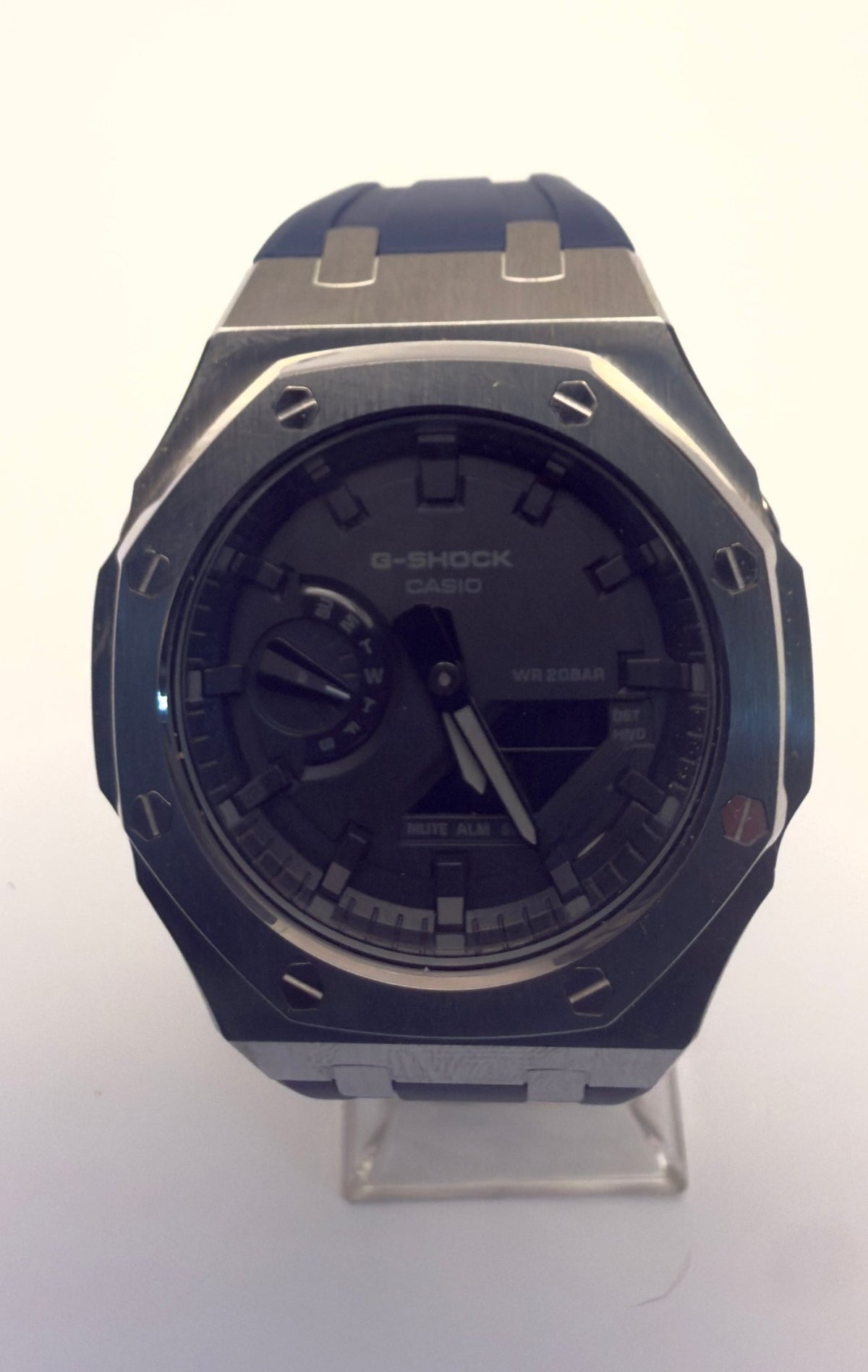 G-Shock GA-2100 Custom | Stainless Case - Custom Watch by Cartridge & Crown. - Watch. variant_title.