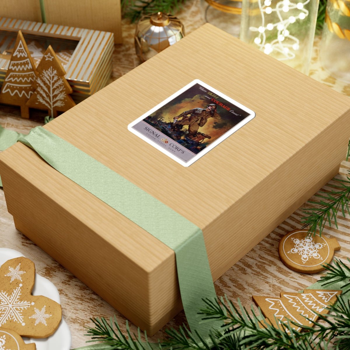 U.S. Army Recruiting Poster Sticker - Custom Watch by Cartridge & Crown. - Paper products. variant_title.