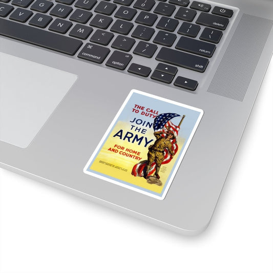 U.S. Army Recruiting Poster Sticker - Custom Watch by Cartridge & Crown. - Paper products. variant_title.