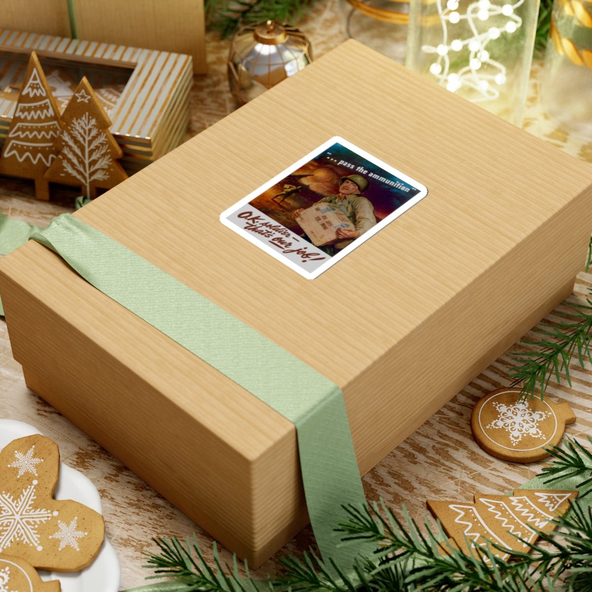 U.S. Army Recruiting Poster Sticker - Custom Watch by Cartridge & Crown. - Paper products. variant_title.