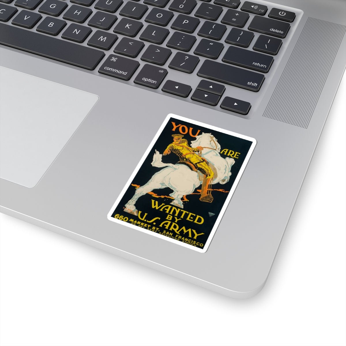 U.S. Army Recruiting Poster Sticker - Custom Watch by Cartridge & Crown. - Paper products. variant_title.