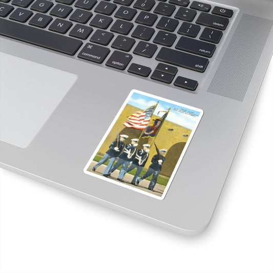 U.S. Marine Corps Recruiting Poster Sticker - Custom Watch by Cartridge & Crown. - Paper products. variant_title.