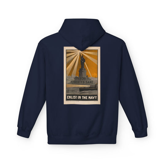 U.S. Navy Recruiting Poster Hoodie - Custom Watch by Cartridge & Crown. - Hoodie. variant_title.