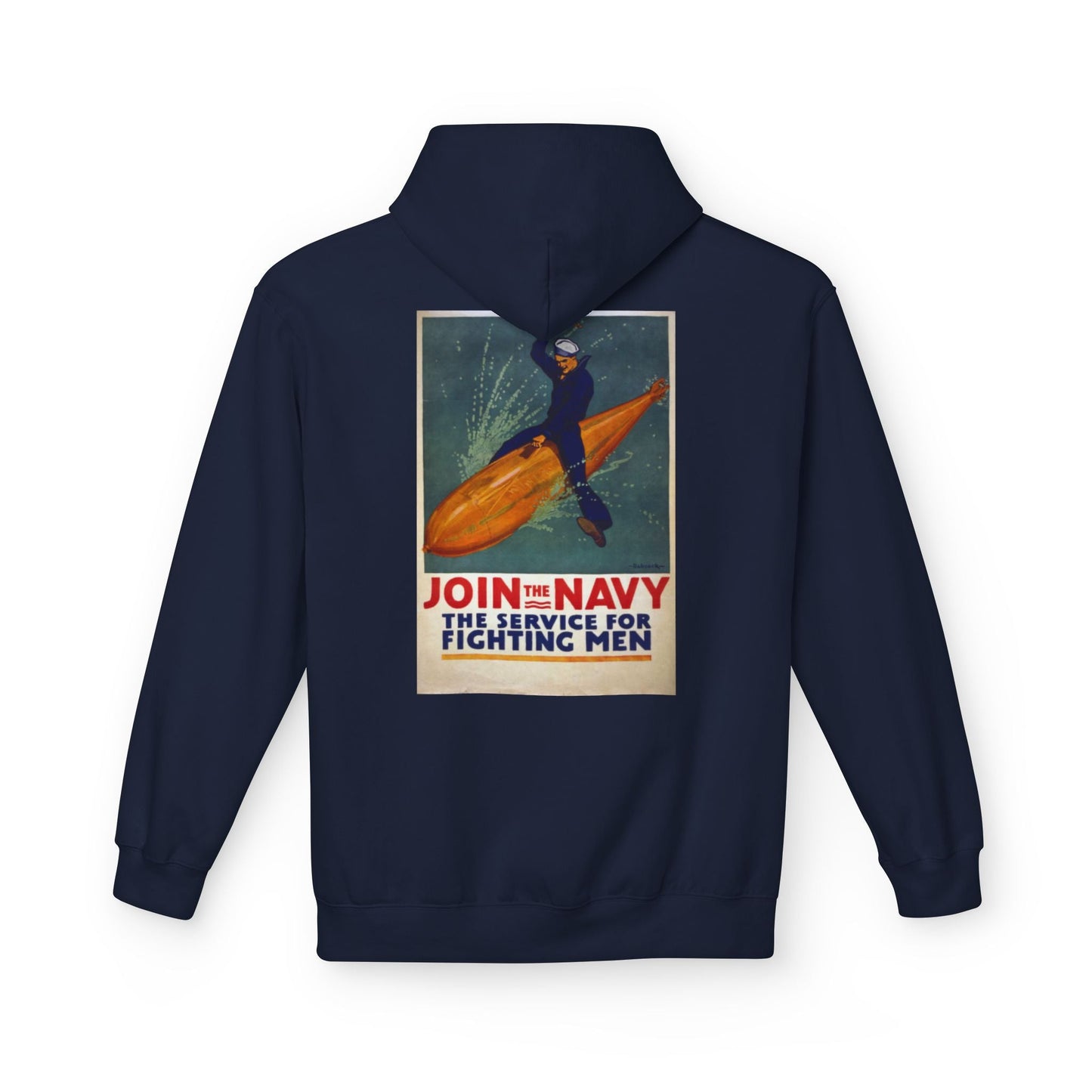 U.S. Navy Recruiting Poster Hoodie - Custom Watch by Cartridge & Crown. - Hoodie. variant_title.