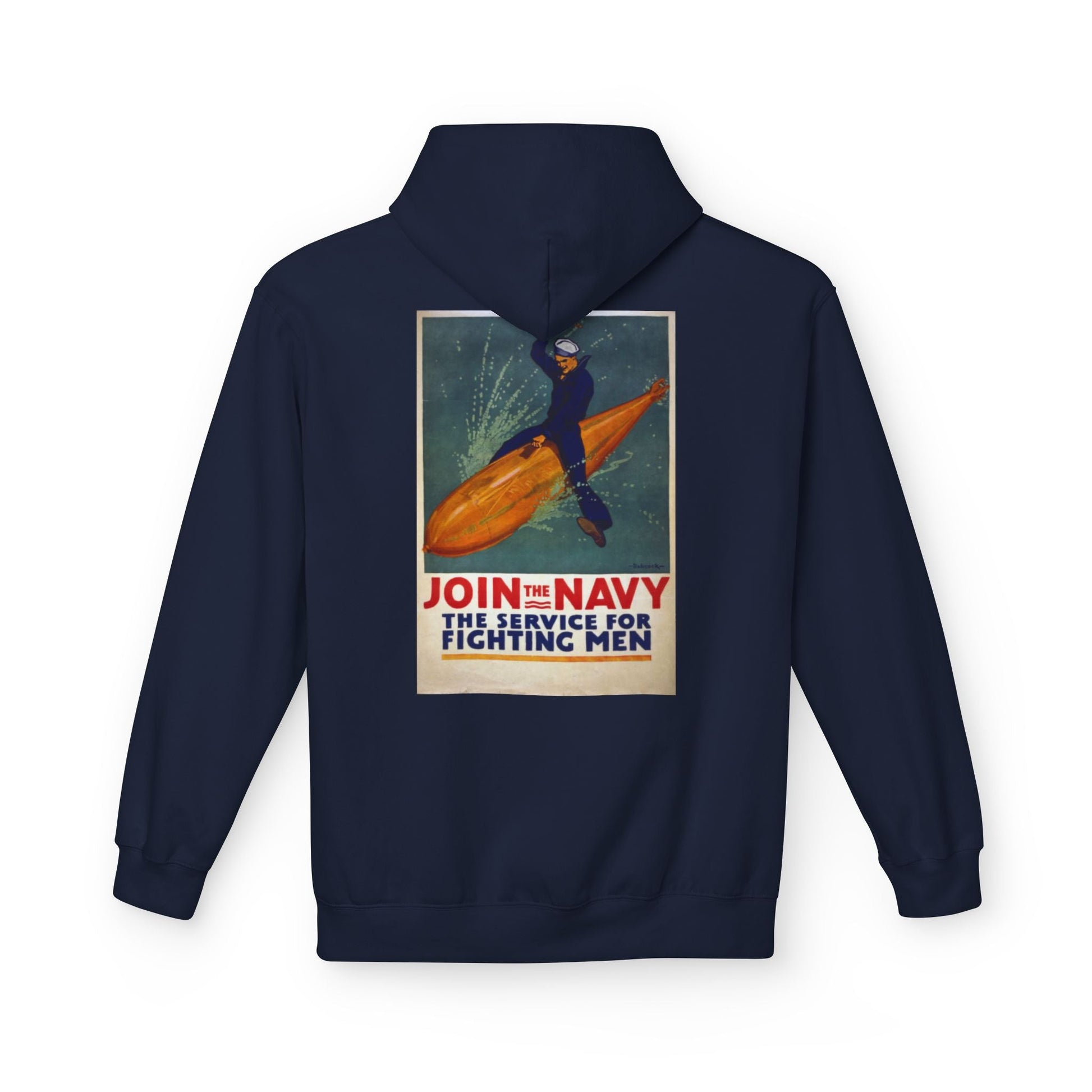 U.S. Navy Recruiting Poster Hoodie - Custom Watch by Cartridge & Crown. - Hoodie. variant_title.