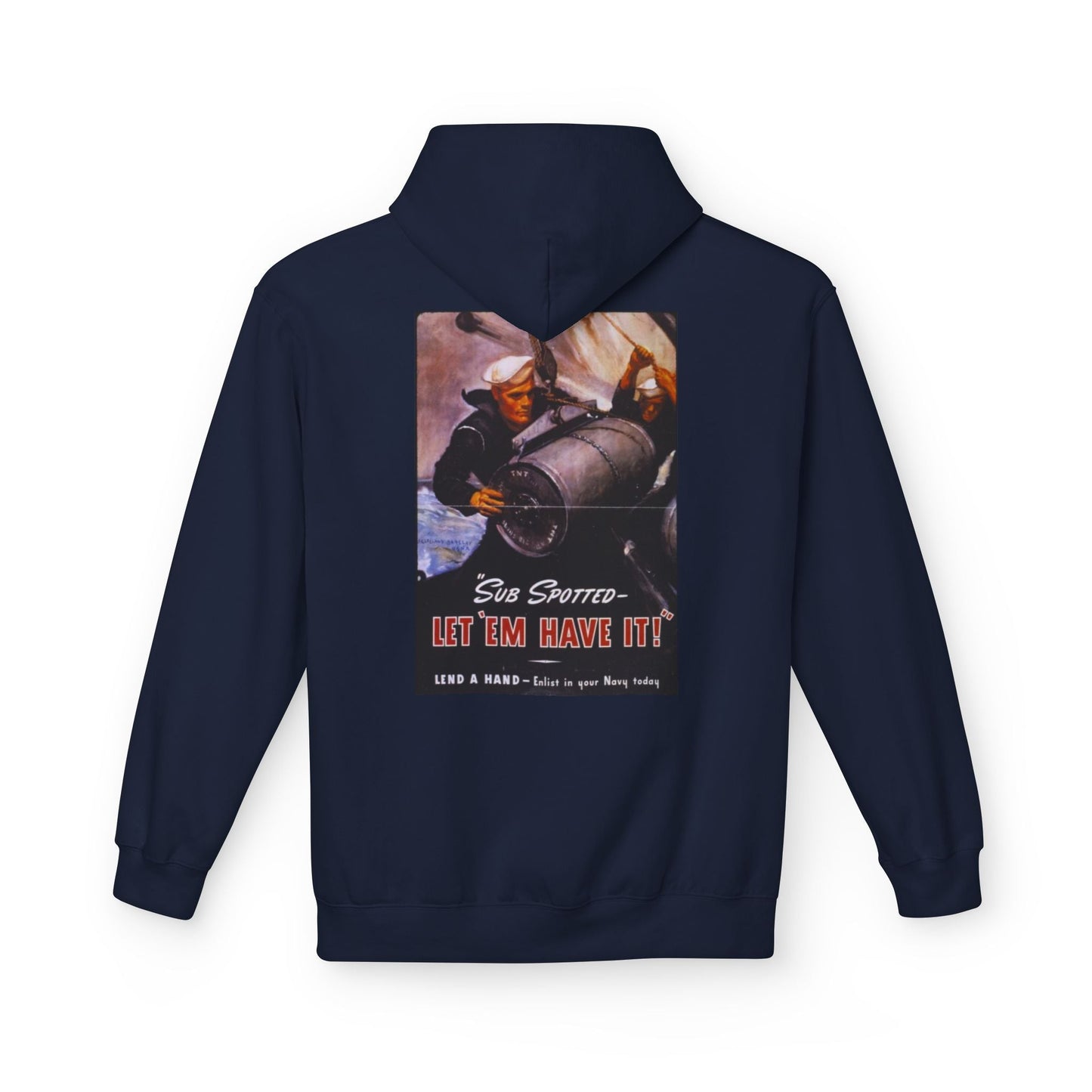 U.S. Navy Recruiting Poster Hoodie - Custom Watch by Cartridge & Crown. - Hoodie. variant_title.