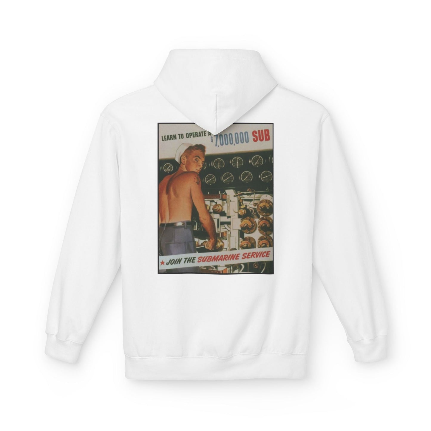 U.S. Navy Recruiting Poster Hoodie - Custom Watch by Cartridge & Crown. - Hoodie. variant_title.