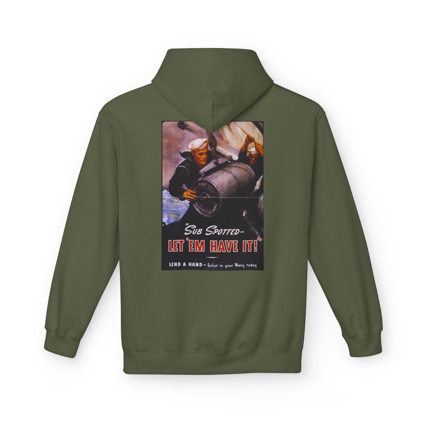 U.S. Navy Recruiting Poster Hoodie - Custom Watch by Cartridge & Crown. - Hoodie. variant_title.