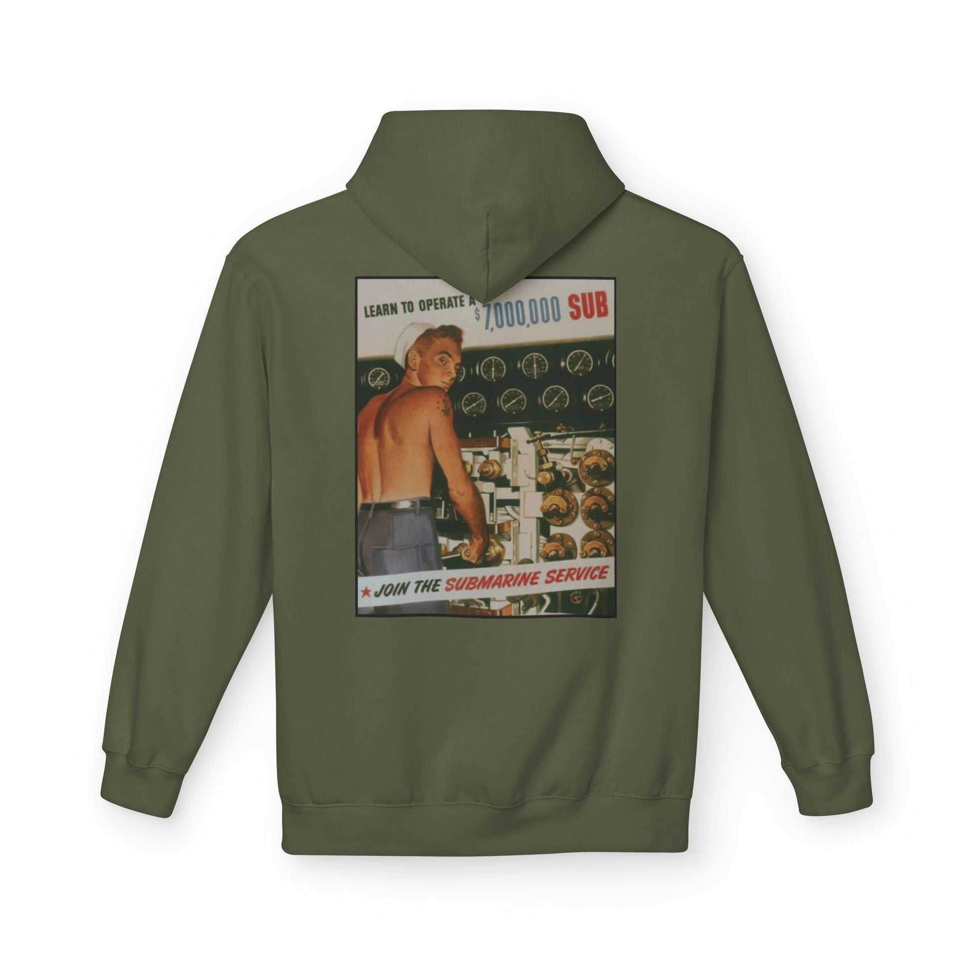 U.S. Navy Recruiting Poster Hoodie - Custom Watch by Cartridge & Crown. - Hoodie. variant_title.