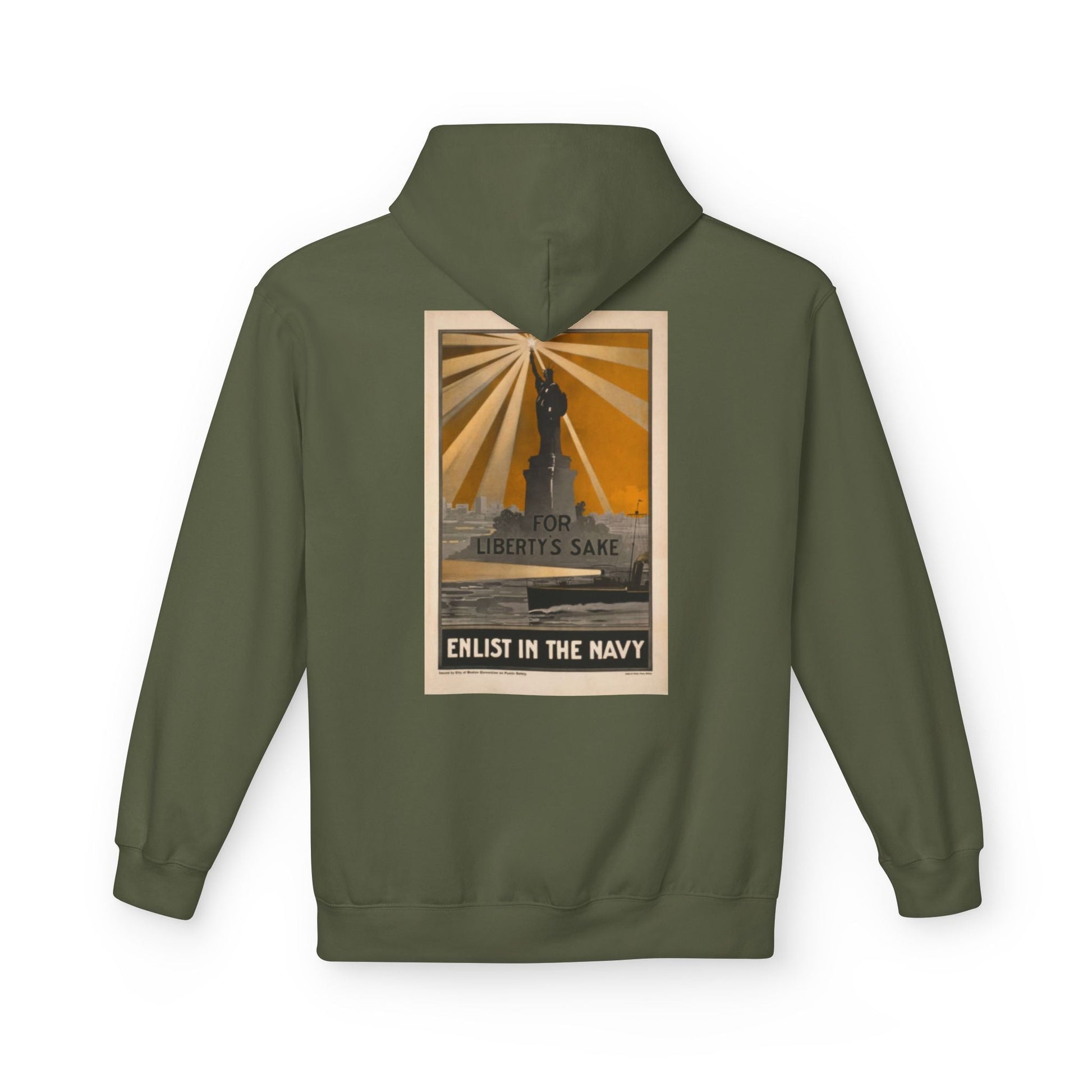 U.S. Navy Recruiting Poster Hoodie - Custom Watch by Cartridge & Crown. - Hoodie. variant_title.