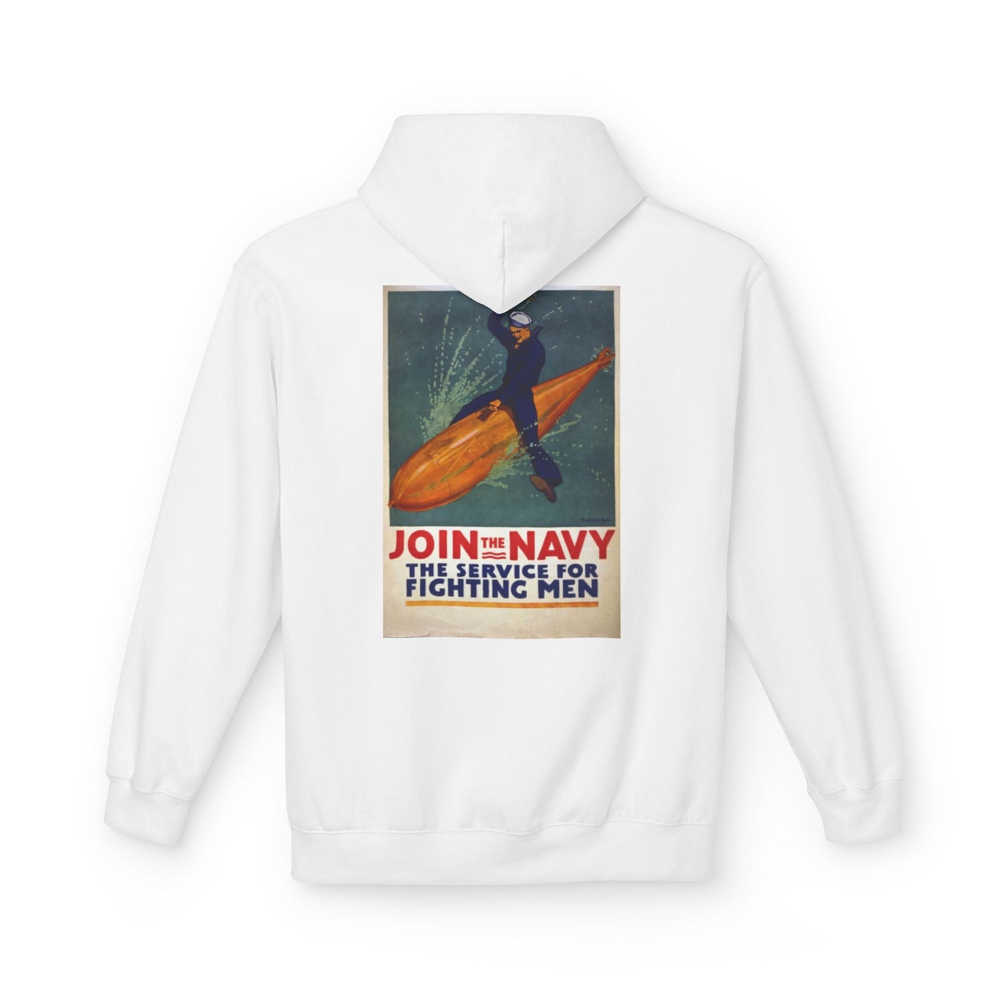 U.S. Navy Recruiting Poster Hoodie - Custom Watch by Cartridge & Crown. - Hoodie. variant_title.