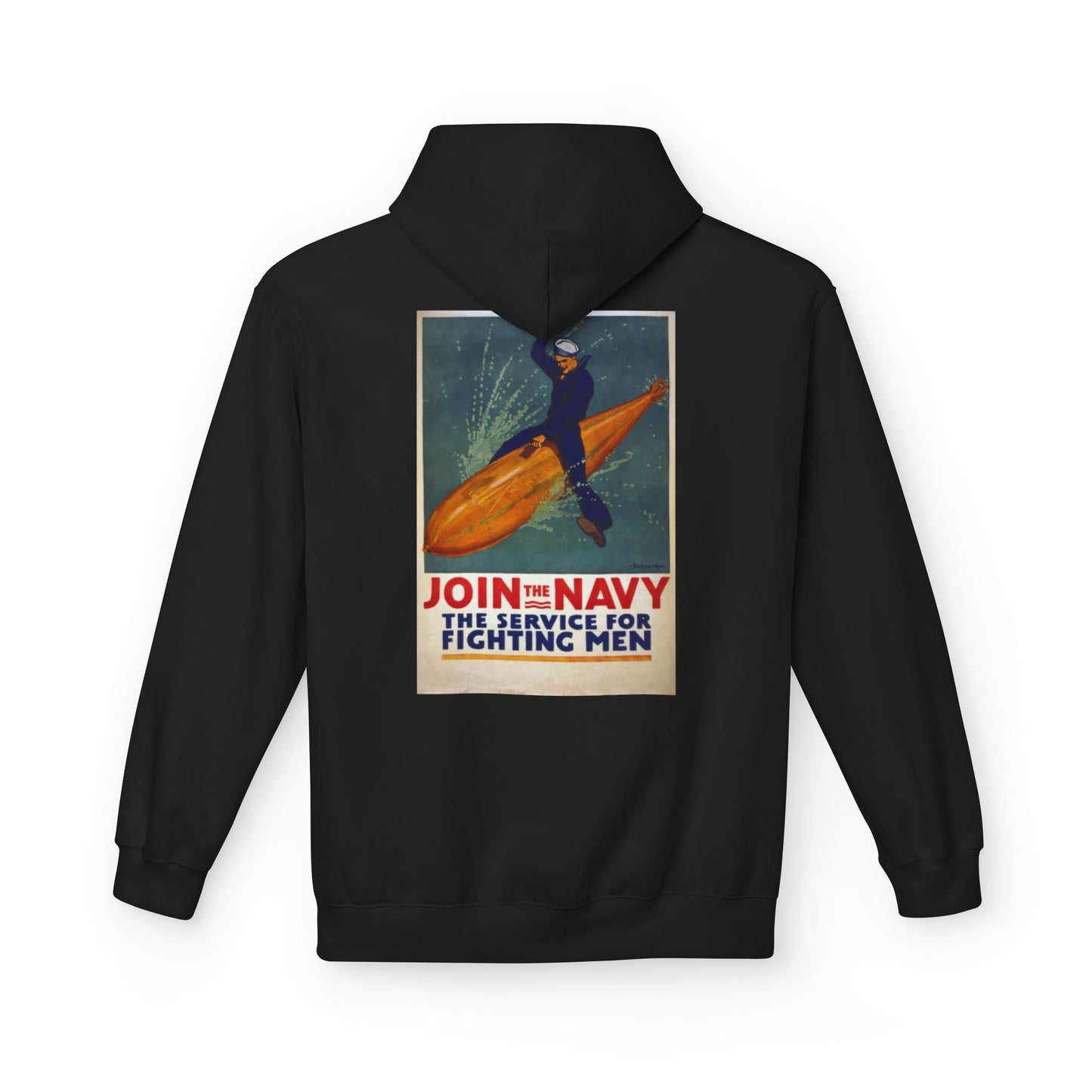 U.S. Navy Recruiting Poster Hoodie - Custom Watch by Cartridge & Crown. - Hoodie. variant_title.