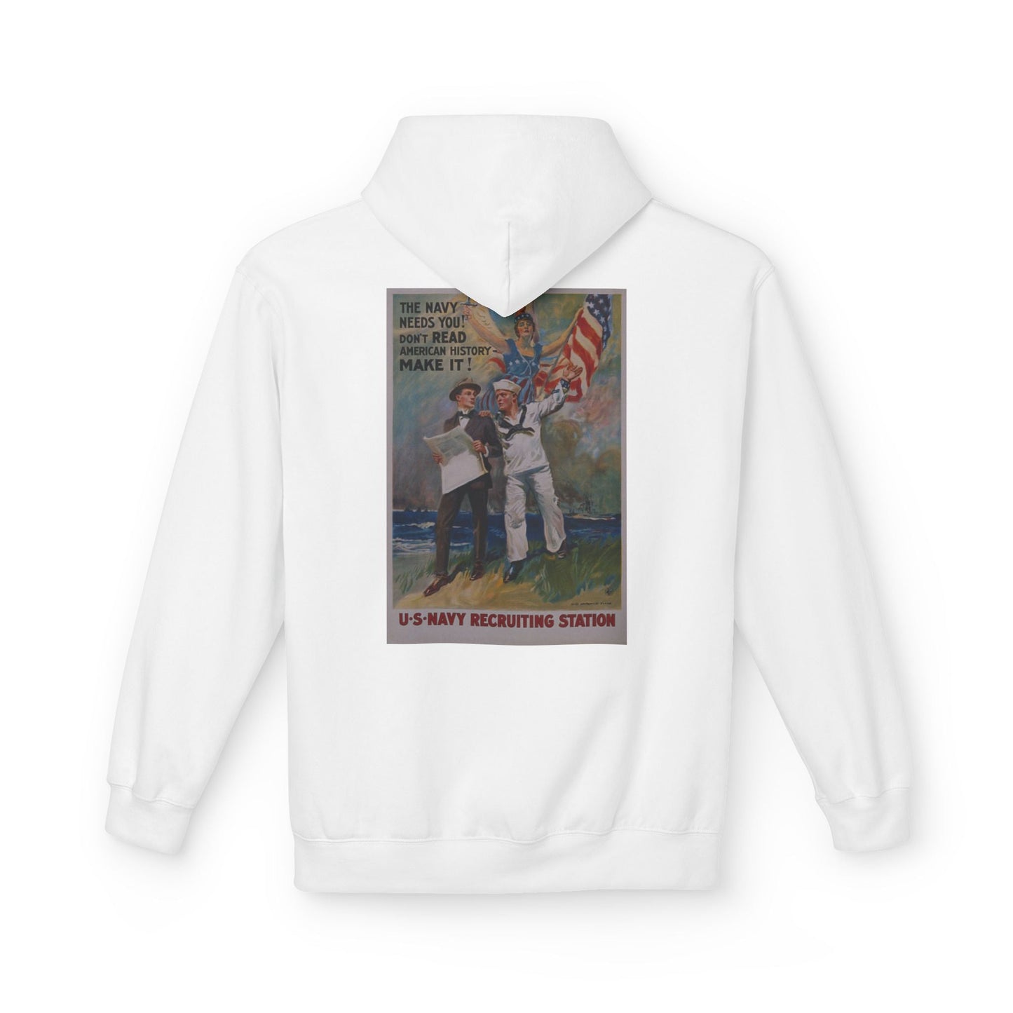 U.S. Navy Recruiting Poster Hoodie - Custom Watch by Cartridge & Crown. - Hoodie. variant_title.