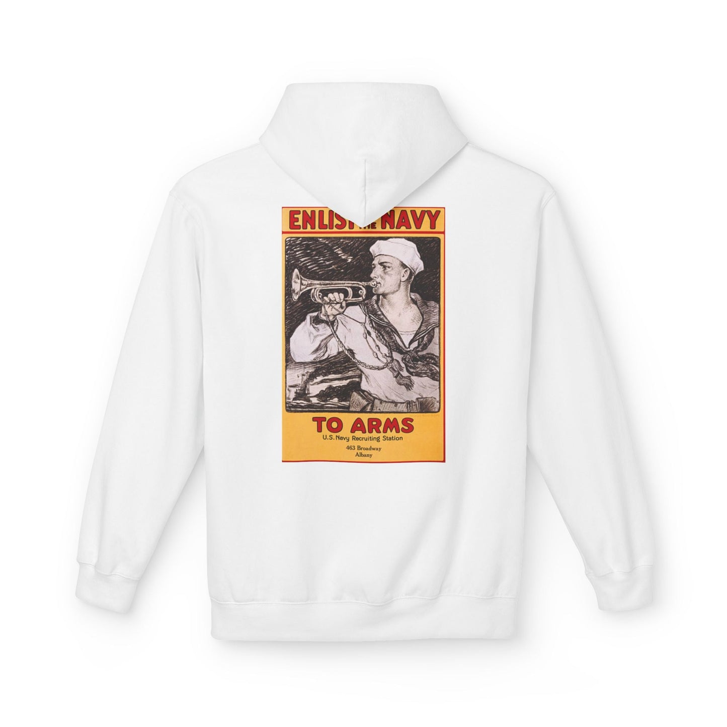 U.S. Navy Recruiting Poster Hoodie - Custom Watch by Cartridge & Crown. - Hoodie. variant_title.