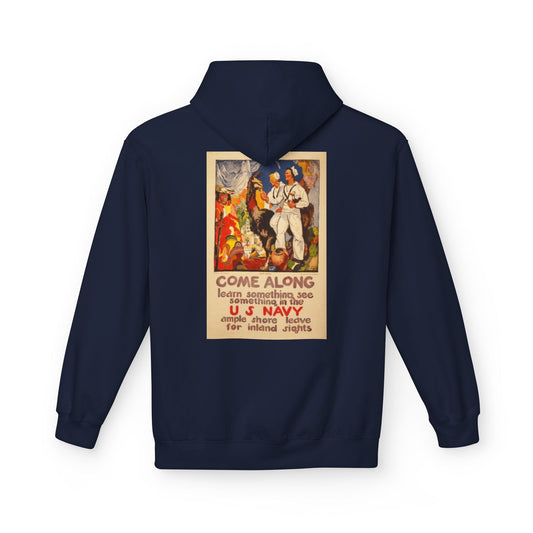 U.S. Navy Recruiting Poster Hoodie - Custom Watch by Cartridge & Crown. - Hoodie. variant_title.