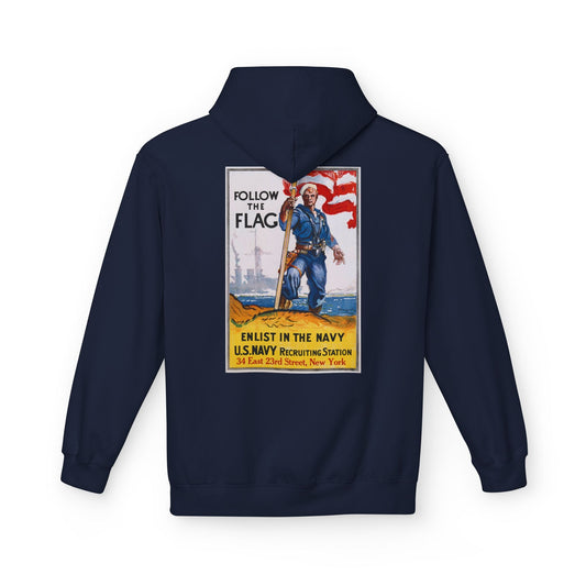 U.S. Navy Recruiting Poster Hoodie - Custom Watch by Cartridge & Crown. - Hoodie. variant_title.