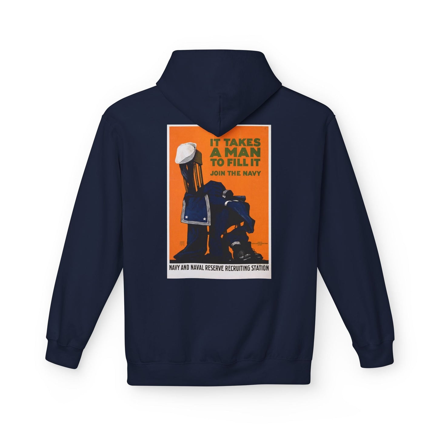 U.S. Navy Recruiting Poster Hoodie - Custom Watch by Cartridge & Crown. - Hoodie. variant_title.