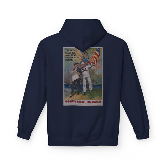 U.S. Navy Recruiting Poster Hoodie - Custom Watch by Cartridge & Crown. - Hoodie. variant_title.